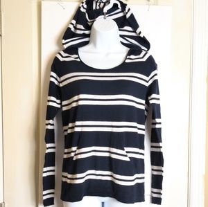 3/$25 Banana Republic XS long sleeve stripe hoodie